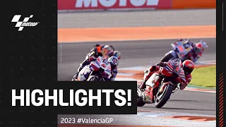 MotoGP™ Race Highlights 🏆🤯 | 2023 #ValenciaGP