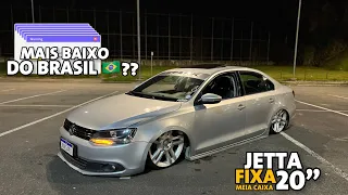 JETTA MAIS BAIXO DO BRASIL? FIXA 20” BAIXO COM FORÇA- TERIA CORAGEM? - JETTA REBAIXADO