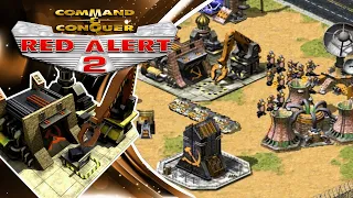 red alert 2 - yuri's revenge | 1 Iraq vs 7 superweapons | The Ivory Thronne winter zoom3000 map