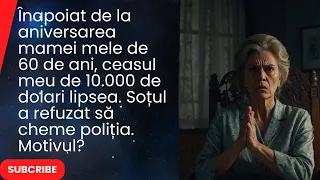 Înapoiat de la aniversarea mamei mele de 60 de ani, ceasul meu de 10.000 de dolari lipsea...