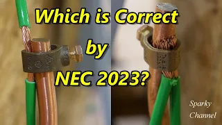 Which is Correct by NEC 2023?