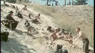 careless German soldiers killed while taking sun-baths