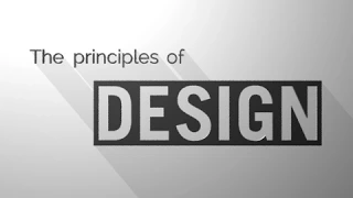 The Principles of Design