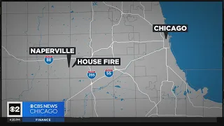 Fallen power line sparks house fire in Naperville