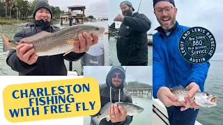 Charleston Fishing with Free Fly, Rolling Bones BBQ, and LeRoy and Lewis