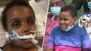 ‘Be Strong:' 8-Year-Old Beats COVID-19, MIS-C Complications | NBC New York