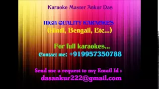 Sitaron Ki Mehfil Mein Gunjega Tarana Karaoke By Ankur Das 09957350788