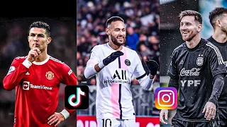 FOOTBALL REELS COMPILATION TIKTOK FOOTBALL REELS 2022 #4 4K QUALITY #messi #ronaldo