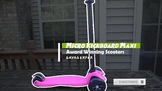 Quick Look at Maxi Deluxe Scooter for Kids by Micro Kickboard