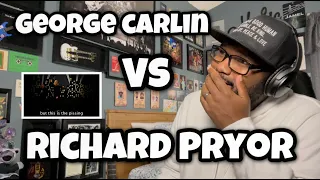 George Carlin vs Richard Pryor - Epic Rap Battles Of History | REACTION