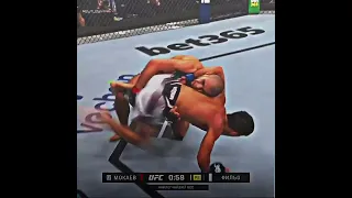 Мокаев выиграл удушающем в 3 раунде 🔥 #ufc #edit