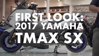 2017 Yamaha TMax SX - FIRST LOOK!