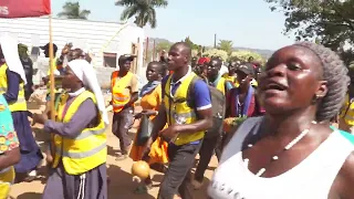 Joy as Pilgrims from Nebbi arrive at Naguru ahead of martyrs day celebrations come 3rd June 2024