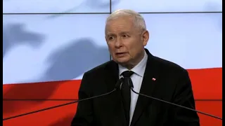 Oświadczenie prezesa PiS Jarosława Kaczyńskiego