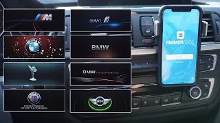 BimmerCode | Displaying Every Startup Animation on an F30 BMW