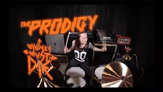 The Prodigy - Invaders Must Die (drum cover by Vicky Fates)
