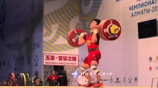 Liao Hui (-69kg, China) - 193kg C&J (WR Total, 359kg)