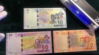 Новинка !#2018!#Банкноты Боливии#Великолепные!