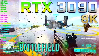 Battlefield 2042 in 8K Benchmark Test | RTX 3090 24GB PC BETA Gameplay