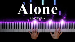 Alan Walker - Alone (Piano Cover) Music Rides