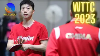 Training 1 - #WTTC Durban 2023 - Ma Long