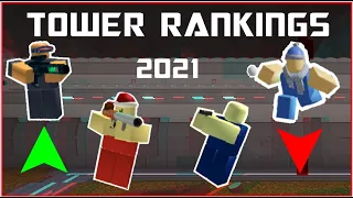 Tower Battles Ranking all Towers Roblox