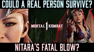Could A Real Person Survive: NITARA'S Fatal Blow? (MK1)