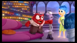 Inside out, sadness, disgust, anger, fear and joy