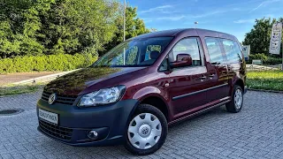 Осмотр Volkswagen Caddy Maxi Kombi Roncalli 7-Мест с пробегом 200.000 км из Германии