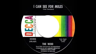 1967 HITS ARCHIVE: I Can See For Miles - The Who (mono 45 single version)