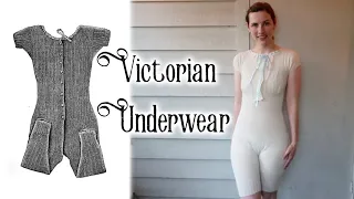Victorian Knit Underwear || 1892 Combinations