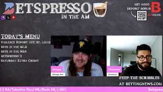 AFTERNOON BETSPRESSO // Saturday Best Bets with @Shaggy_Bets @Vsaaauce & Special Guest @Trizzy_Bets