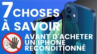 7 Choses à Savoir Avant d'Acheter un Iphone Reconditionné