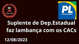 Suplente de Deputada Estadual PL-SP faz lambança com os CACs - CR do CAC 2023