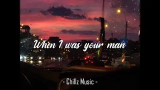 Bruno Mars - When I was your man (1 hour loop) (slowed + reverb)