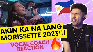 YAZIK reacts to Morissette Amon - Akin Ka Na Lang | 2023