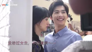 [BTS] Just One Slight Smile is Very Alluring (微微一笑很倾城) part 5 Kiss scene - Yang Yang (杨洋)