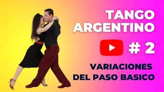 🔥 Tango Argentino | Variaciones del Paso Básico ✅