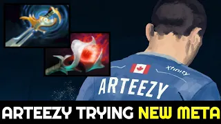 ARTEEZY trying Anti Mage New Meta with Echo Sabre & Orchid