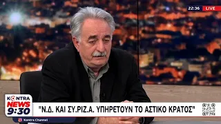 Παρέμβαση του Γ. Πέρρου στο "Κόντρα"