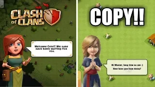 EXACT COPY OF COC | BIGGEST CLASH OF CLANS RIP-OFF EVER