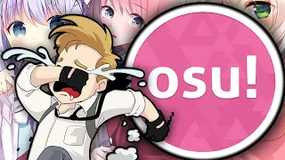 I Tried Osu! For The First Time (Impossible game)