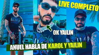 Anuel - Habla de Yailin y Karol G ¿Quien fue mejor? (Live completo)