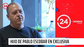 El hijo de Pablo Escobar mano a mano con 24 Horas | 24 Horas TVN Chile