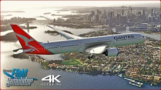 Qantas 787 Full Flight SFO-SYD | ULTRA Real 4K | A Microsoft Flight Simulator Experience