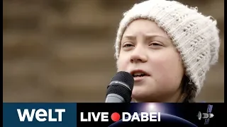 LIVE DABEI: Fridays for Future-Proteste in Hamburg mit Greta Thunberg