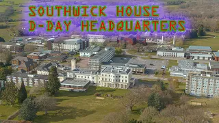 Southwick House PORTSMOUTH Drone explore D-DAY Headquarters