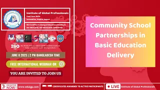 Community School Partnerships in Basic Education Delivery