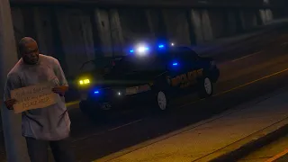 Los Santos Police CVPI Lighting Test