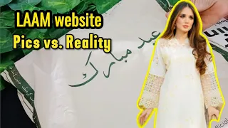 LAAM Dress honest review 2024 | Sahiba by Mirza #libass-e-ruba online shopping in Pakistan